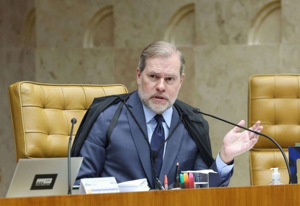  Sessão plenária do STF.José Antonio Dias Toffoli -  (crédito:  Luiz Silveira/STF)