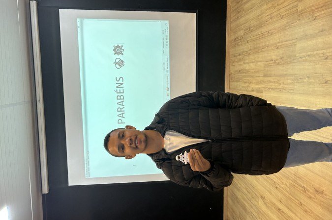  Lucas Augusto, 18 anos, aprovado em relações internacionais na Universidade de Brasília (UnB)
