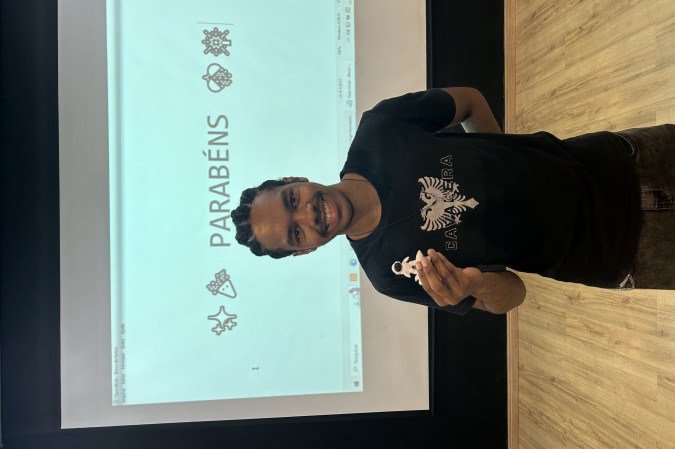 Marcelo Henrique de Souza, 18 anos, aprovado em geofísica na Universidade de São Paulo (USP) e mecatrônica na Universidade de Brasília (UnB)