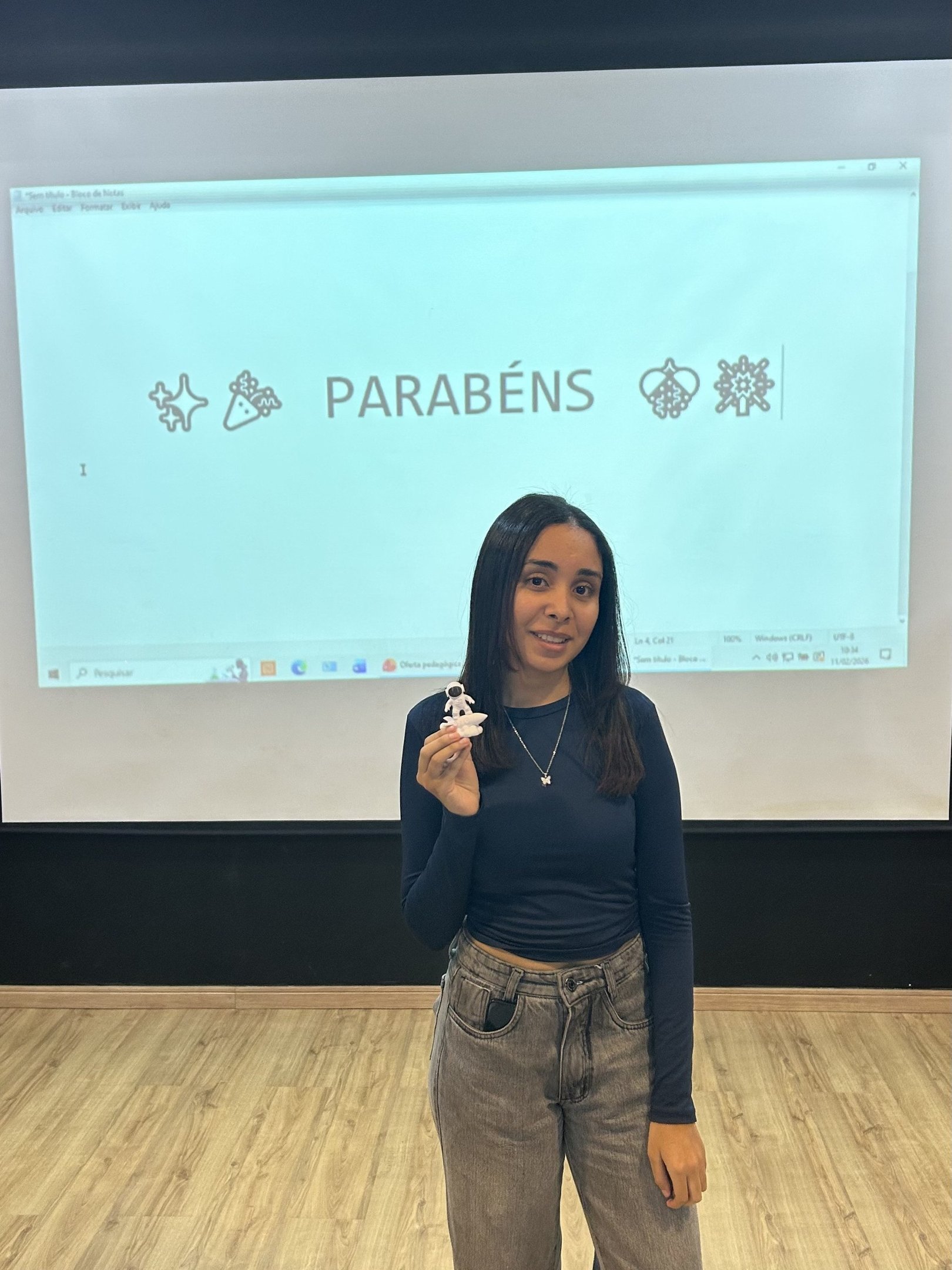 Geovanna Gabrielly Oliveira, 18 anos, aprovada em jornalismo na Universidade de Bras&iacute;lia (UnB)