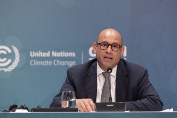 Simon Stiell, secretário-executivo da UNFCCC, em Istambul  -  (crédito:  COP31 Türkiye/Divulgação )