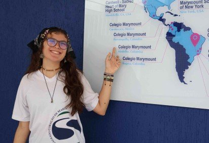 A estudante J&uacute;lia Huber voltou cheia de projetos depois do interc&acirc;mbio internacional -  (crédito: Bruna Gaston CB/DA Press)