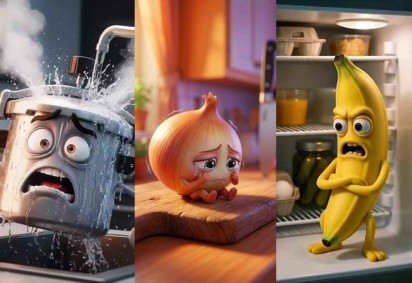 Vídeos produzidos com IA viralizam nas redes -  (crédito: Reprodução/TikTok)