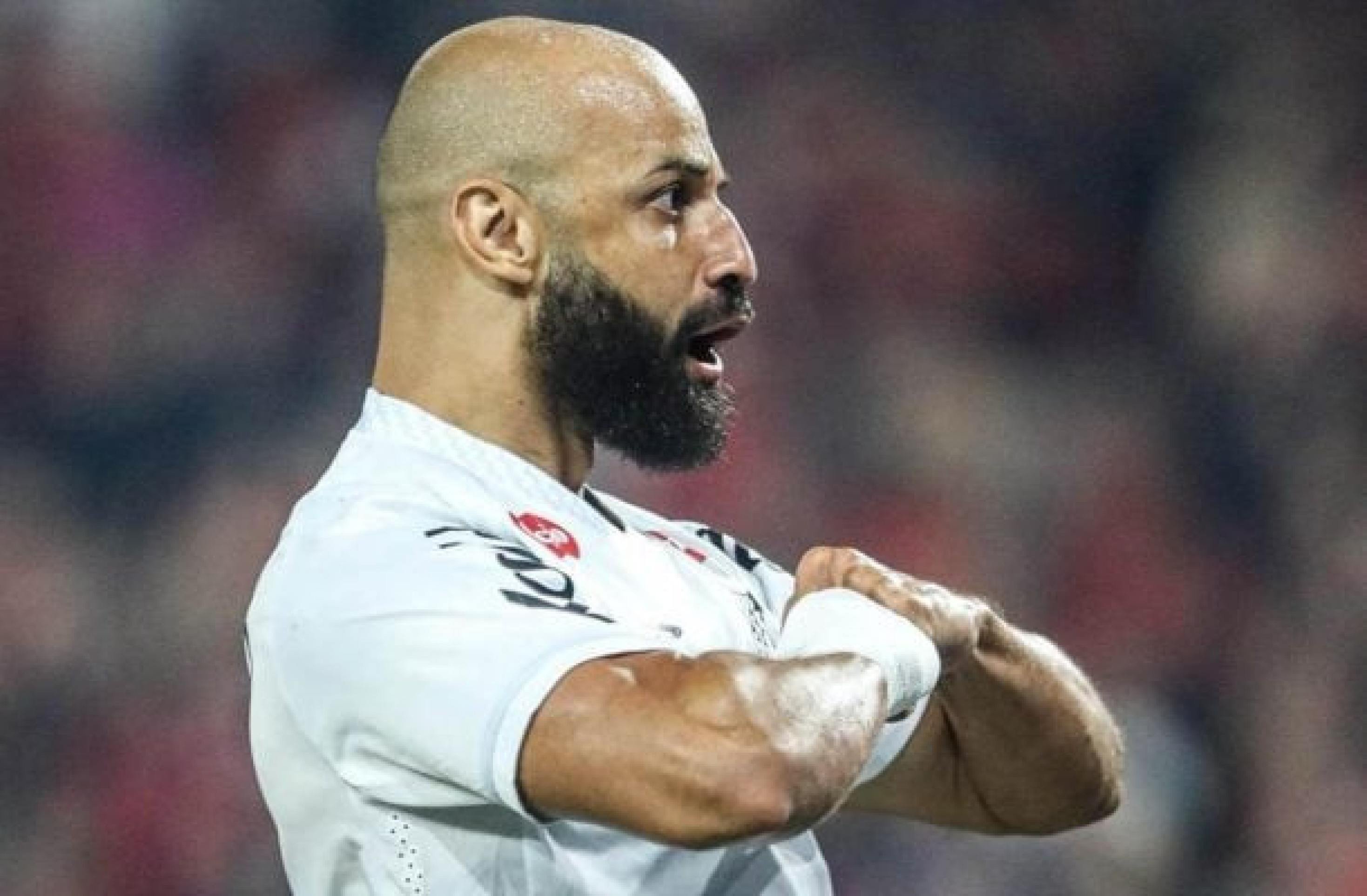 Thaciano comemora o gol de empate do Santos: salvo pelo lance decisivo -  (crédito: Foto: Reinaldo Campos / Santos FC)