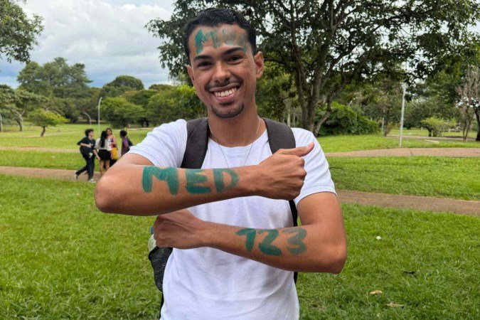 jovem é aprovado no Vestibular Tradicional e no Pas

 -  (crédito: Arquivo pessoal)