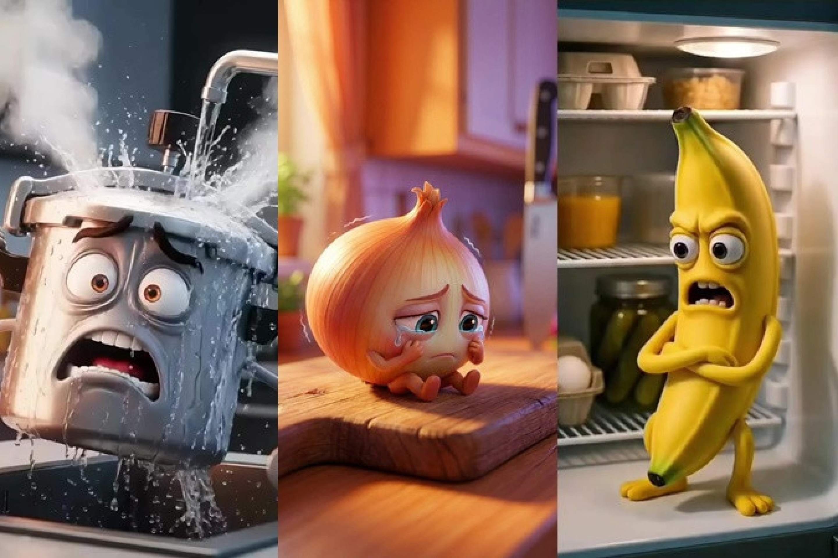 Alimentos e objetos falantes tomam as redes e viram alerta para desinformação