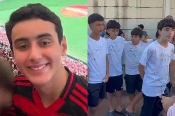 Tragédia em Itumbiara: amigos prestam homenagem a menino morto pelo pai - (crédito: Reprodução/Redes sociais) Tragédia em Itumbiara: amigos prestam homenagem a menino morto pelo pai - (crédito: Reprodução/Redes sociais)