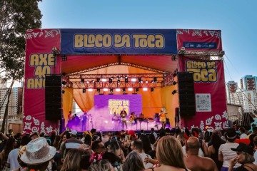 O Bloco da Toca ocorre manhã, das 14h às 21h, na Rua do Lazer, Águas Claras -  (crédito: Lê Reis)