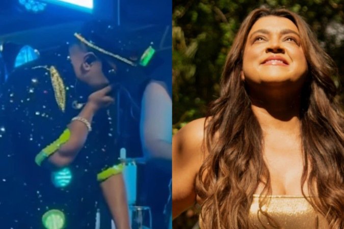 Márcio Victor, do Psirico, cai aos prantos com homenagem à Preta Gil no Expresso 2222 - (crédito: Reprodução/Instagram) Márcio Victor, do Psirico, cai aos prantos com homenagem à Preta Gil no Expresso 2222 - (crédito: Reprodução/Instagram)