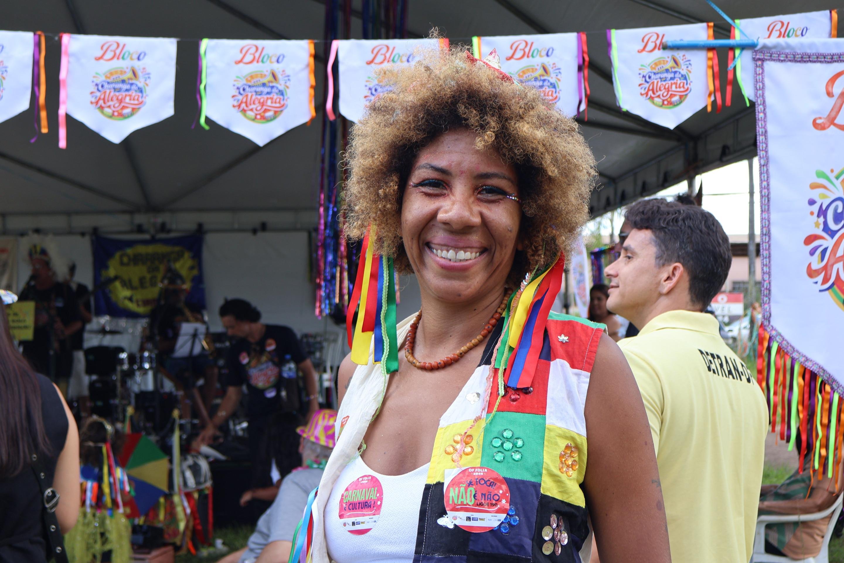  13/02/2026 Bruna Gaston CB/DA Press. Bloco Charanga Alegre Taguatinga. Nat&aacute;lia       