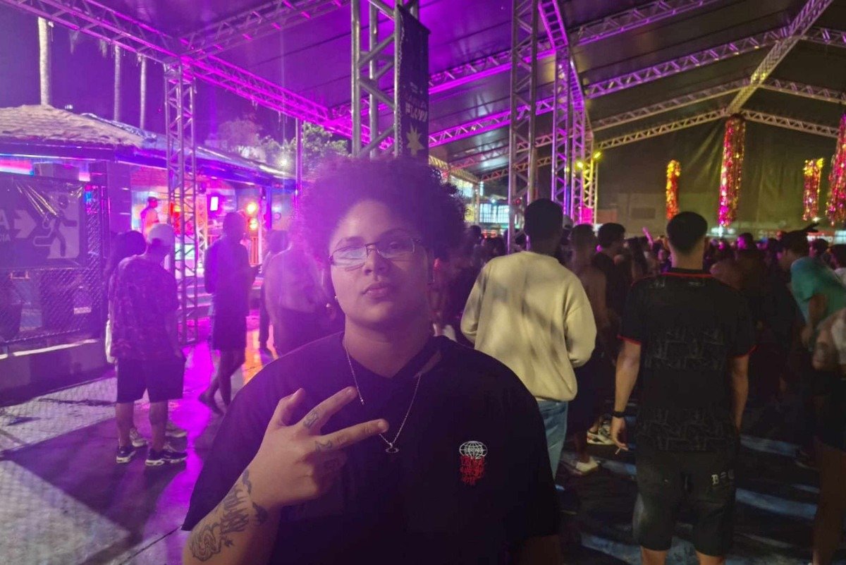 Eduarda lamentou n&atilde;o ter ido ao bloquinho em outras oportunidades