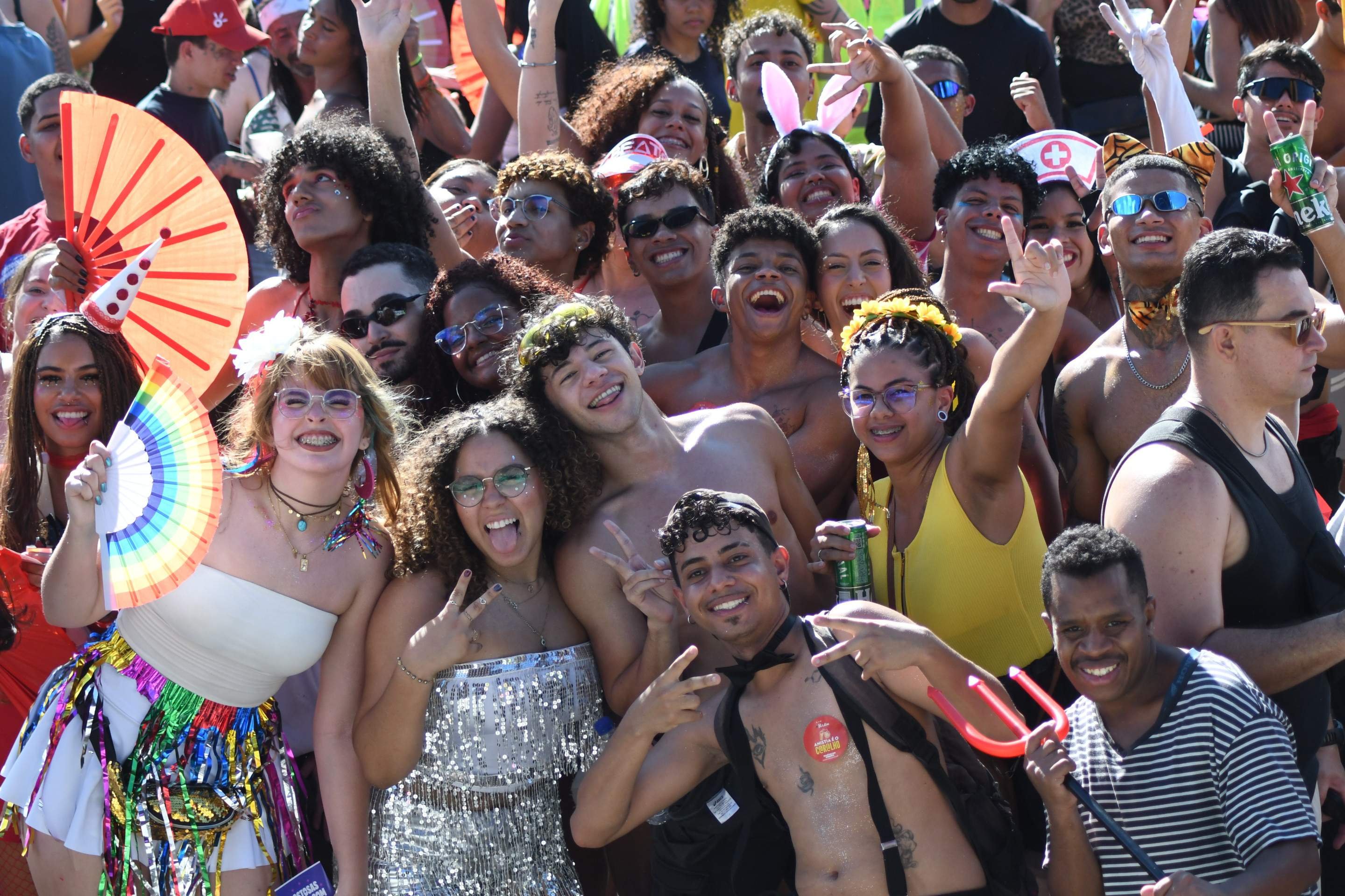  14/02/2026 Cr&eacute;dito: Marcelo Ferreira/CB/D.A Press. Brasil. Bras&iacute;lia - DF -  Carnaval de Bras&iacute;lia 2026 - Bloco do Amor. lcoal Museu da Rep&uacute;blica.