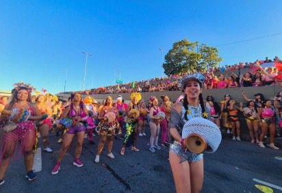 A narrativa do desfile propõe leveza, liberdade e cura -  (crédito: Jair Amaral/EM/D.A Press)