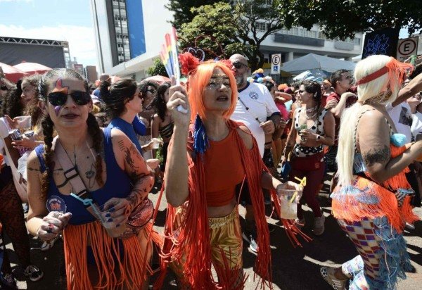 Bloco Aparelhinho, no s&aacute;bado (14/2) -  (crédito: Minervino J&uacute;nior/CB/D.A Press)