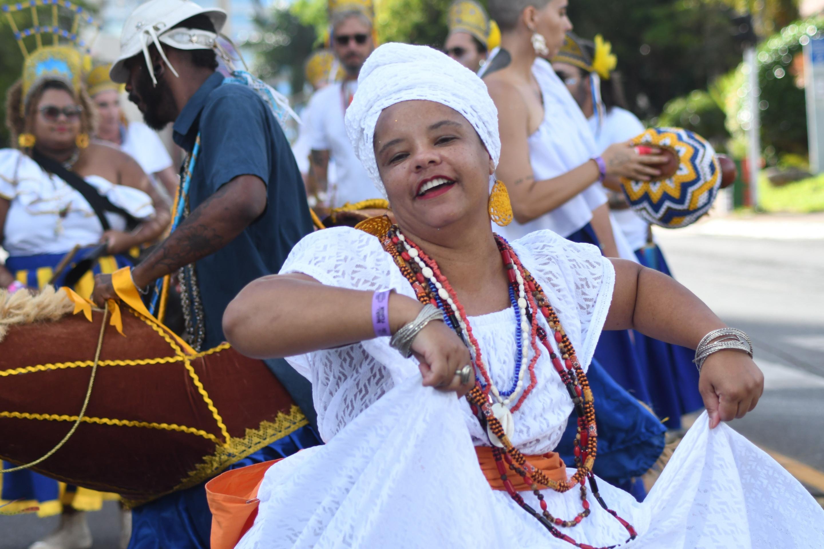 O ax&eacute; tomou conta das ruas