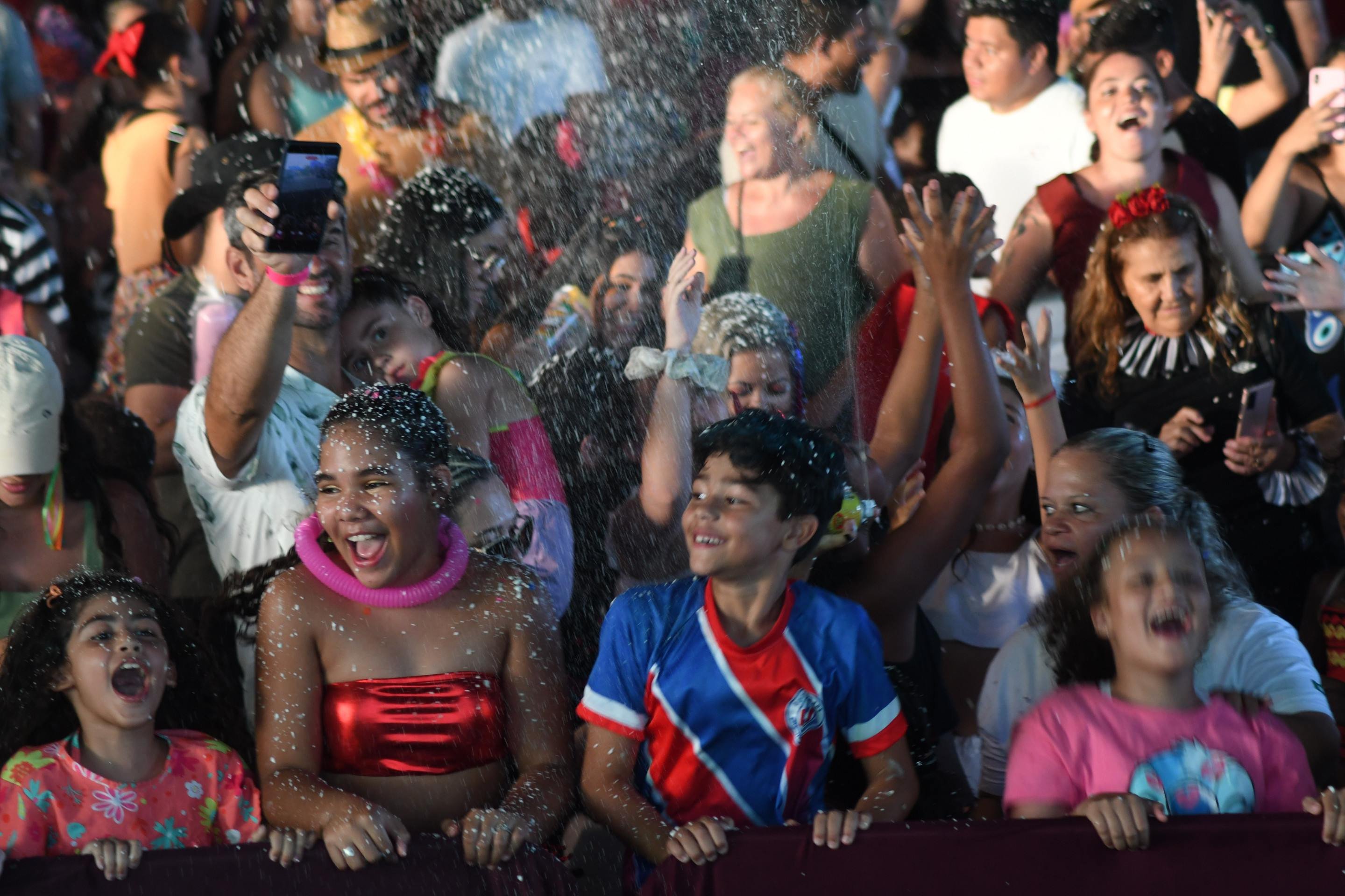 Na Baratinha, o que n&atilde;o faltou foi energia
