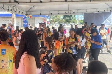 O bloco reúne a cultura do carnaval em Ceilândia -  (crédito: Davi Cruz/CB/DA Press)