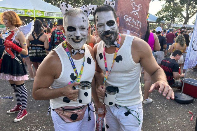 Ednei Moita e Gilvão Guimarães prezam pela combinação entre animação e conforto do Bloco Concentra Mas Não Sai