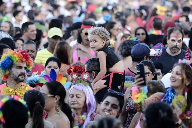  16/02/2026. Cr&eacute;dito: Minervino J&uacute;nior/CB/D.A Press. Brasil.  Brasilia - DF. Carnaval 2026 Bloco Concentra mas n&atilde;o sai no estacionamento do Clube Minas Bras&iacute;lia