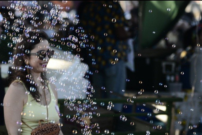  16/02/2026. Crédito: Minervino Júnior/CB/D.A Press. Brasil.  Brasilia - DF. Carnaval 2026 Bloco Concentra mas não sai no estacionamento do Clube Minas Brasília