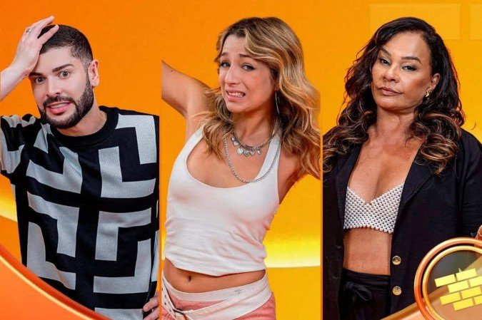 BBB 26: Marcelo, Solange Couto e Samira estão no Paredão - (crédito: Divulgação) BBB 26: Marcelo, Solange Couto e Samira estão no Paredão - (crédito: Divulgação)