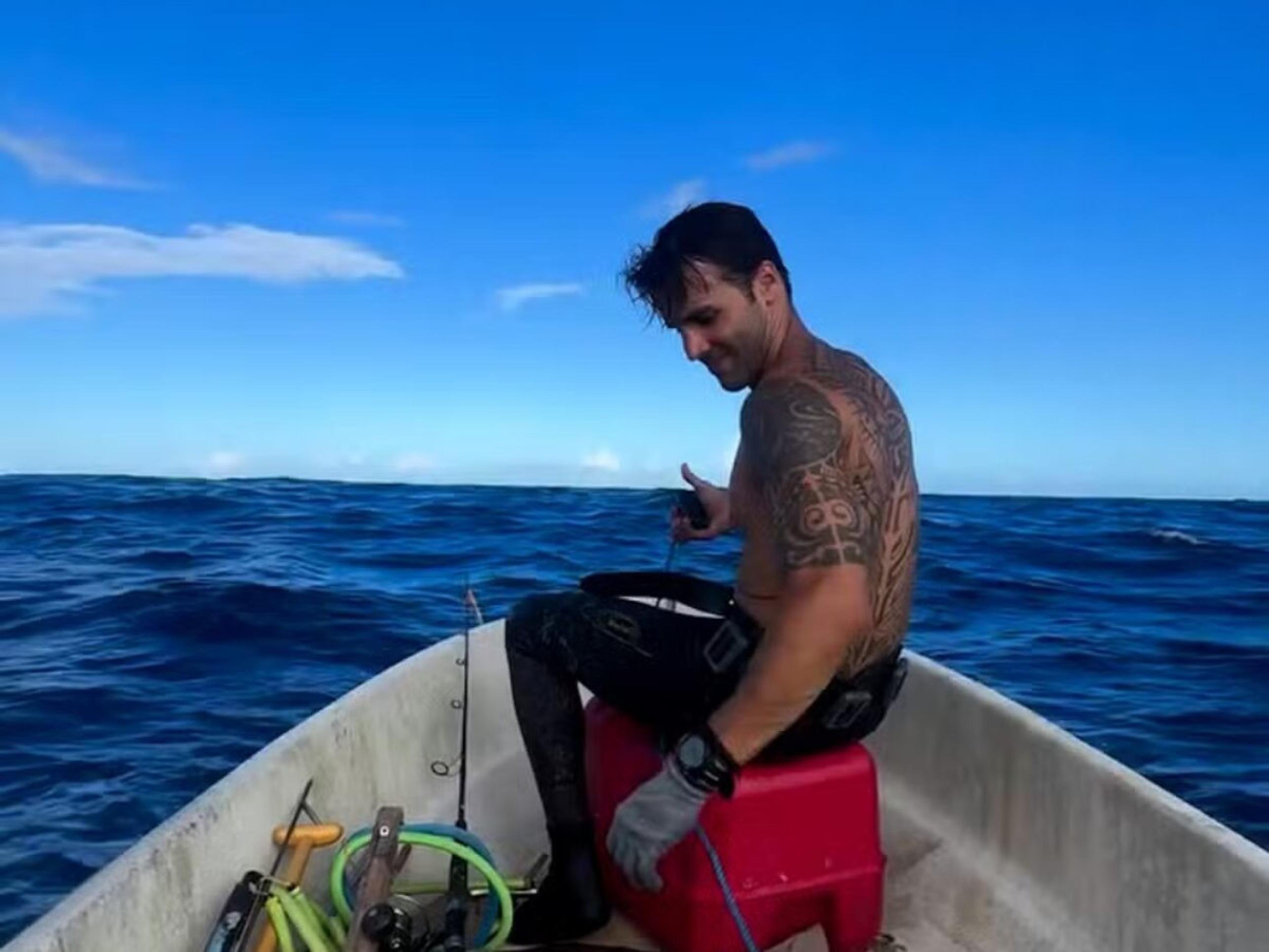 Ex-marido de Ivete Sangalo passa o Carnaval pescando - (crédito: Reprodução/Instagram) Ex-marido de Ivete Sangalo passa o Carnaval pescando - (crédito: Reprodução/Instagram)