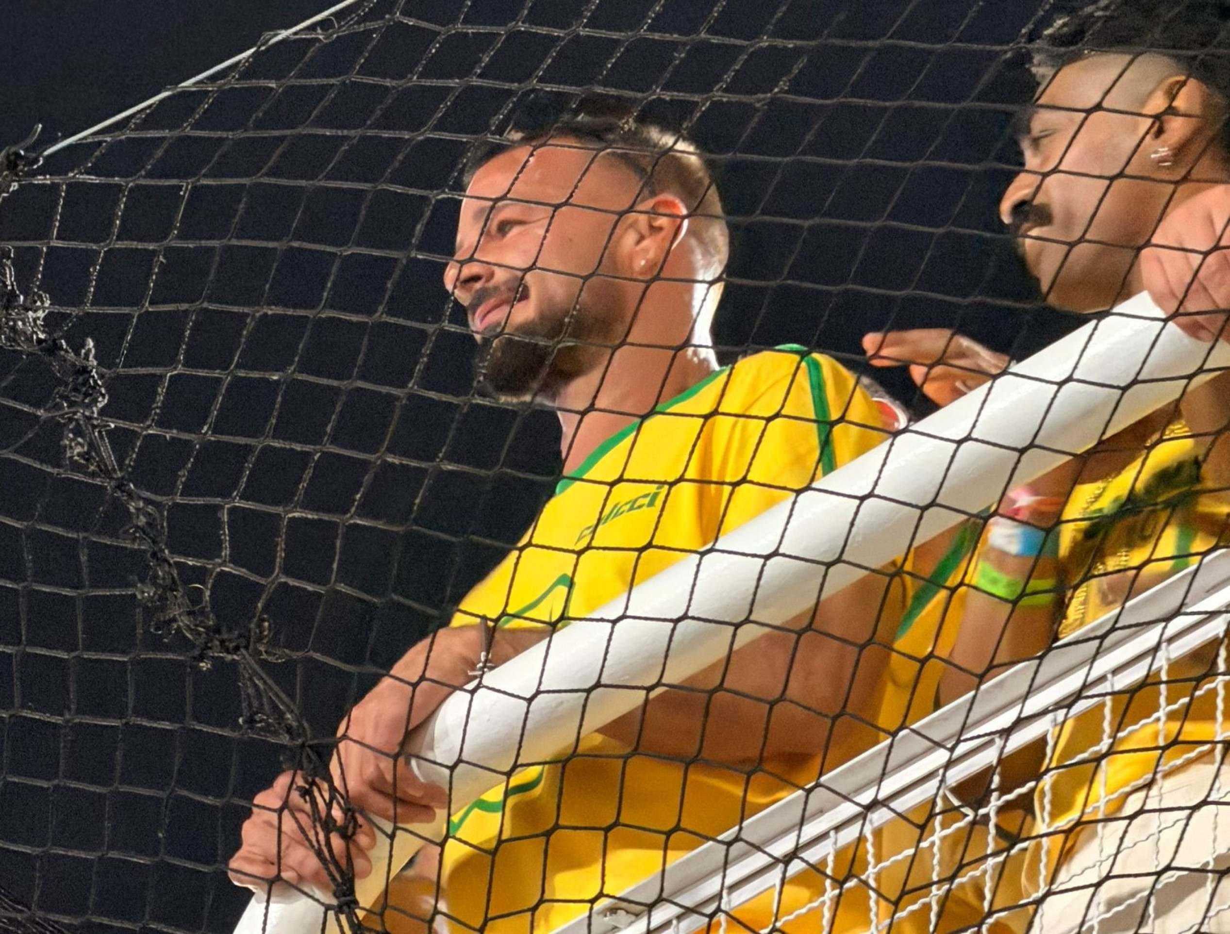 Ricky Martin curte noite de desfiles, vira atração no N1 e aplaude a Portela como veterano de avenida