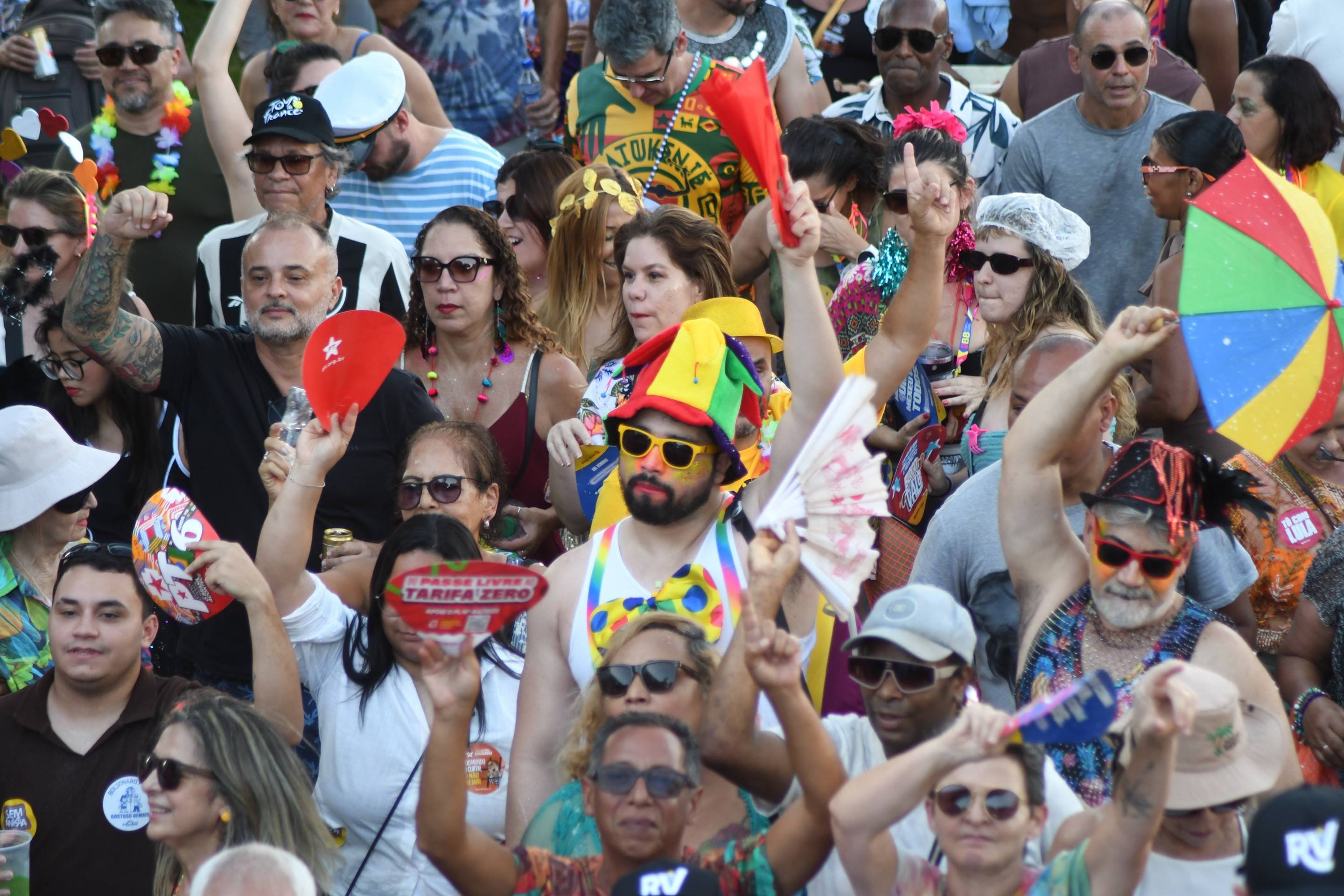  Milhares de pessoas celebraram no Pacot&atilde;o