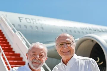 Na ausência do presidente Lula, o vice-presidente Geraldo Alckmin assume o comando do Palácio do Planalto -  (crédito: Ricardo Stuckert/PR)