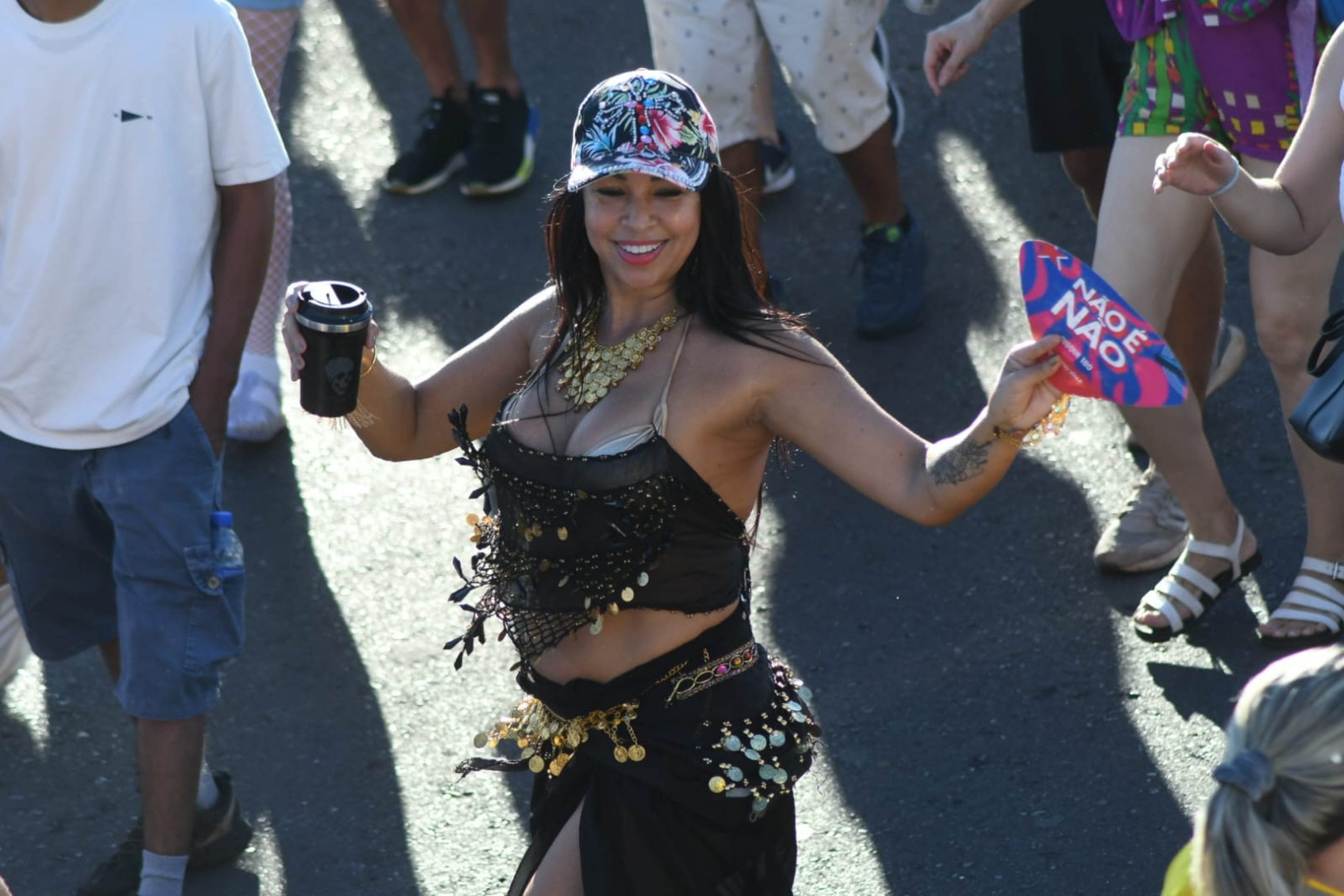 Folia no bloco O Pacot&atilde;o