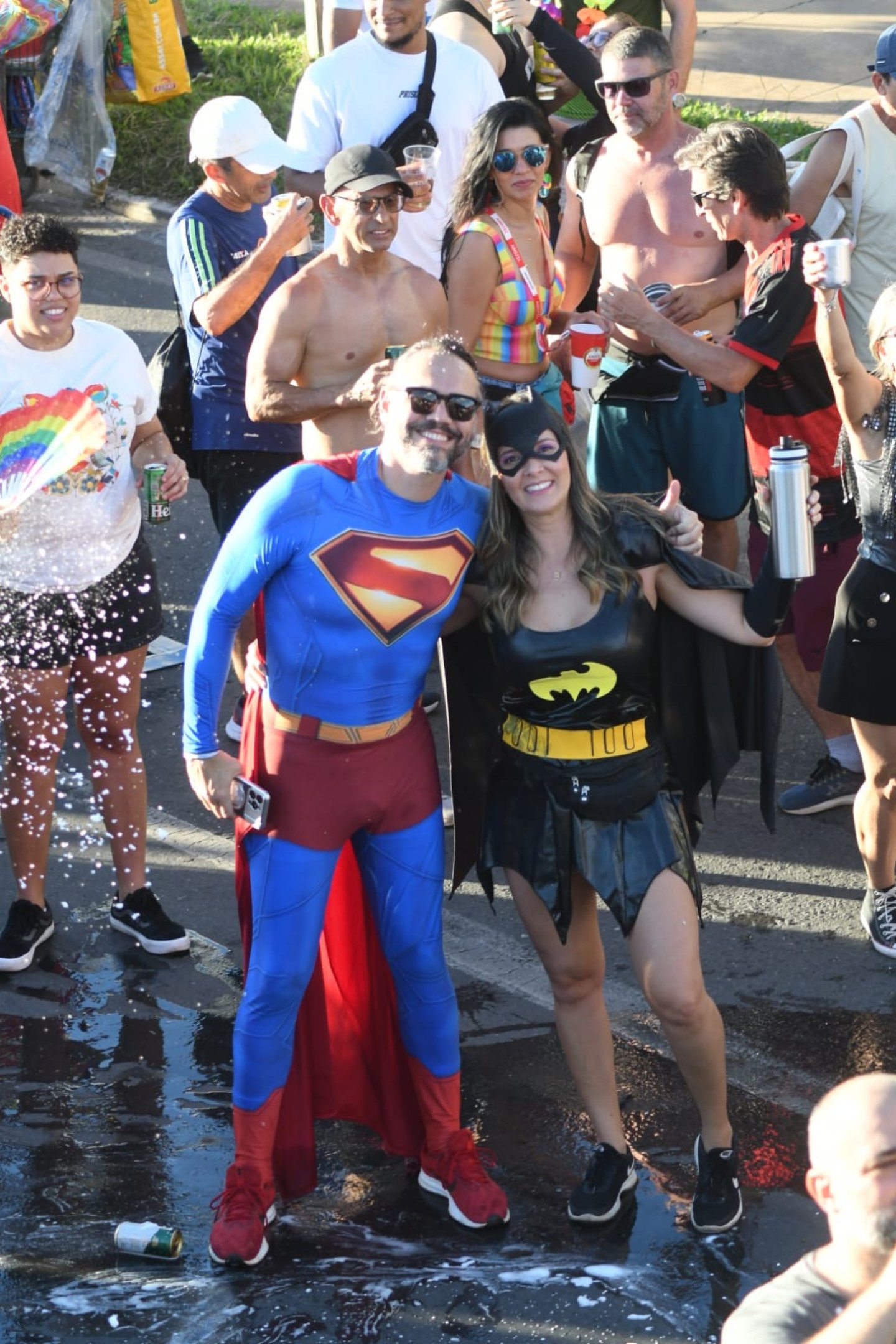 Folia no bloco O Pacot&atilde;o