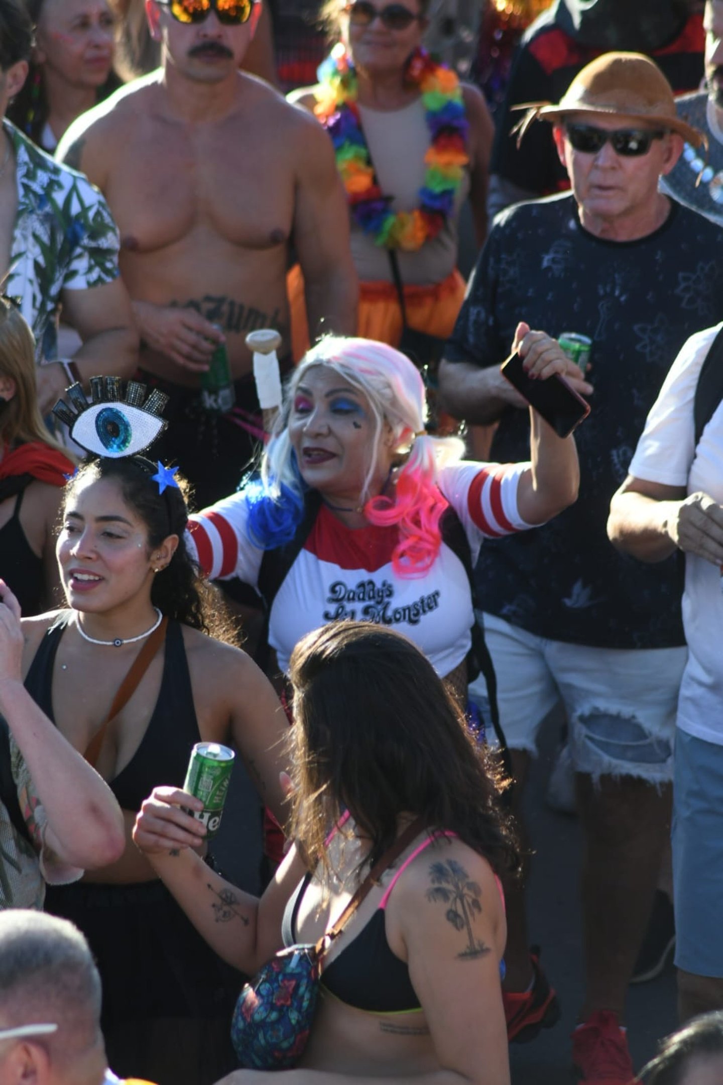 Folia no bloco O Pacot&atilde;o