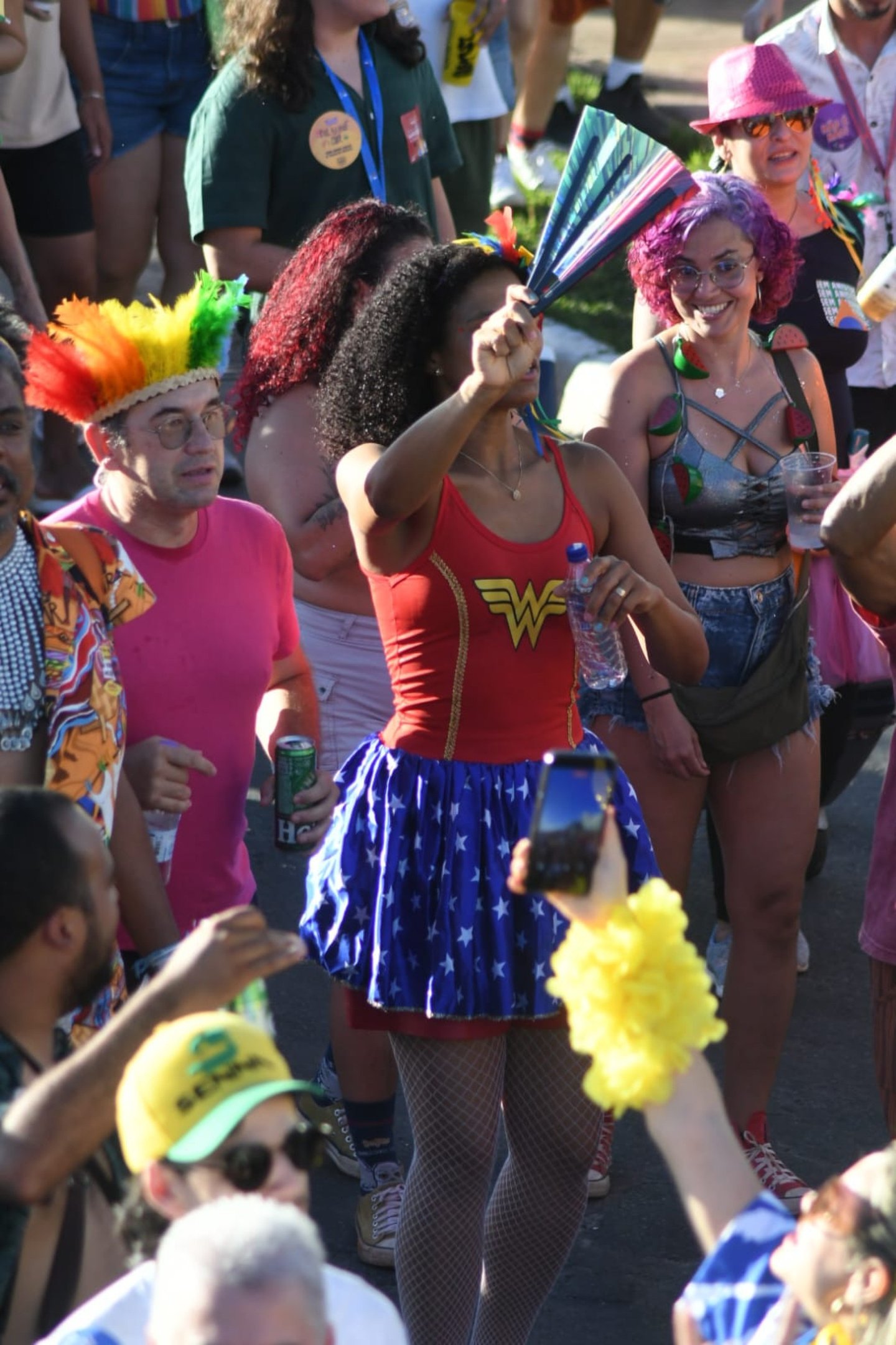 Folia no bloco O Pacot&atilde;o