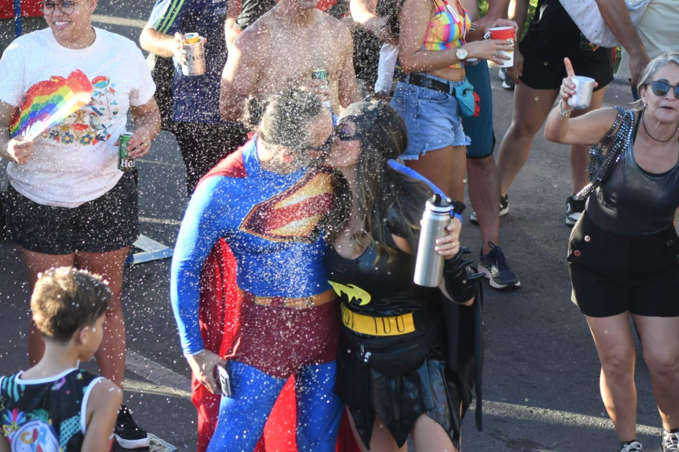 Folia no bloco O Pacot&atilde;o