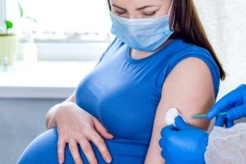  2026. Gestante/Vacina -  (crédito: Divulgação)