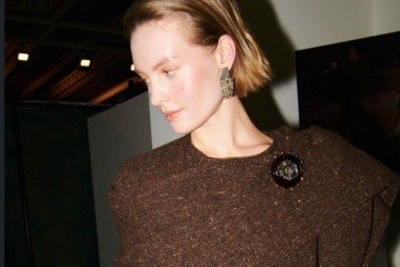 A coleção de outono 2026 da Rauph Lauren, apresentada na New York Fashion Week, foi marcada pelo vintage  -  (crédito: Divulgação/Rauph Lauren)