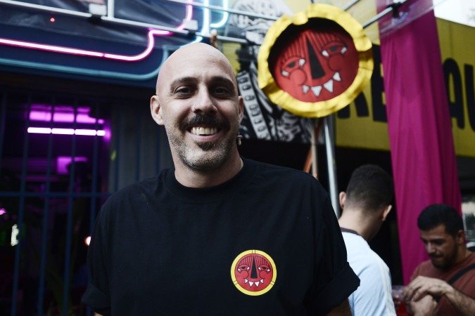 Thum Thompson é um dos organizadores do bloco temporão