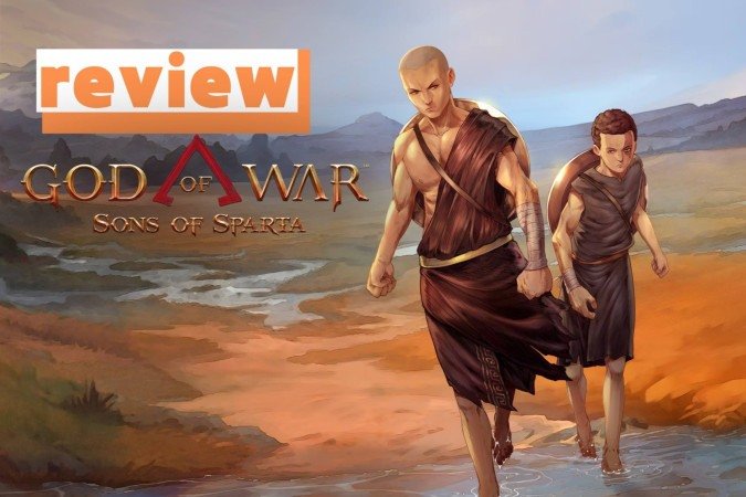 Nessa versão do jogo, Kratos e Deimos exploram os arredores de Esparta atrás de um guerreiro que deserdou e fugiu - (crédito: Divulgação/ Sony/ Playstation) Nessa versão do jogo, Kratos e Deimos exploram os arredores de Esparta atrás de um guerreiro que deserdou e fugiu - (crédito: Divulgação/ Sony/ Playstation)