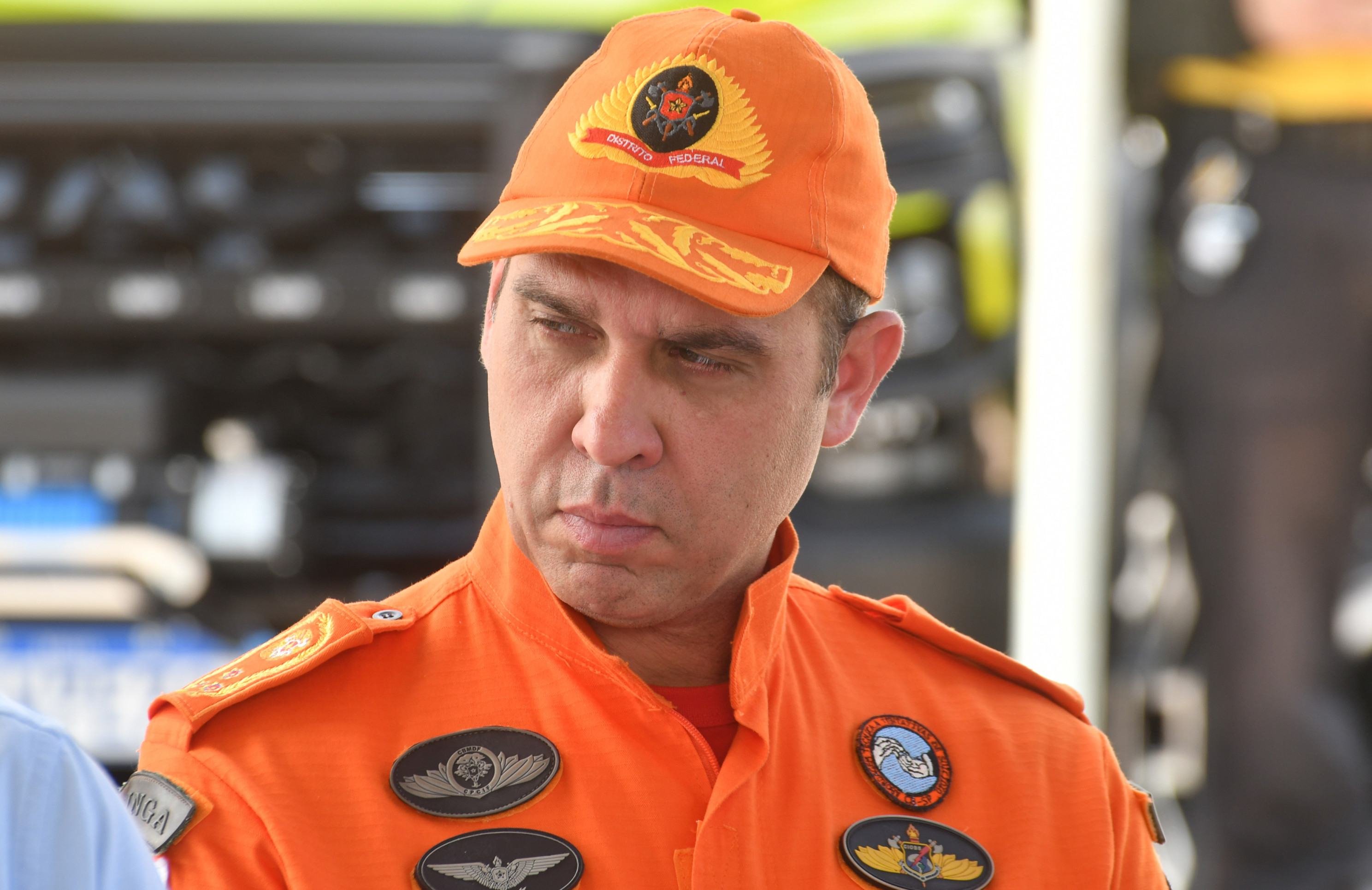 Mois&eacute;s Barcelos, comandante-geral do CBMDF