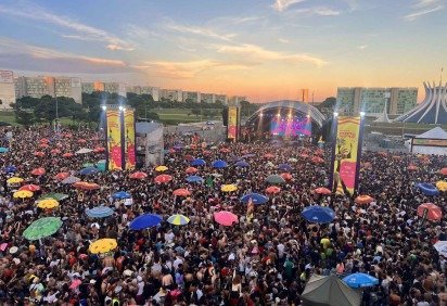 Carnaval de 2026 superou público do ano anterior -  (crédito: Secec-DF/ Amanda Lima) -Carnaval de 2026 superou público do ano anterior -  (crédito: Secec-DF/ Amanda Lima)