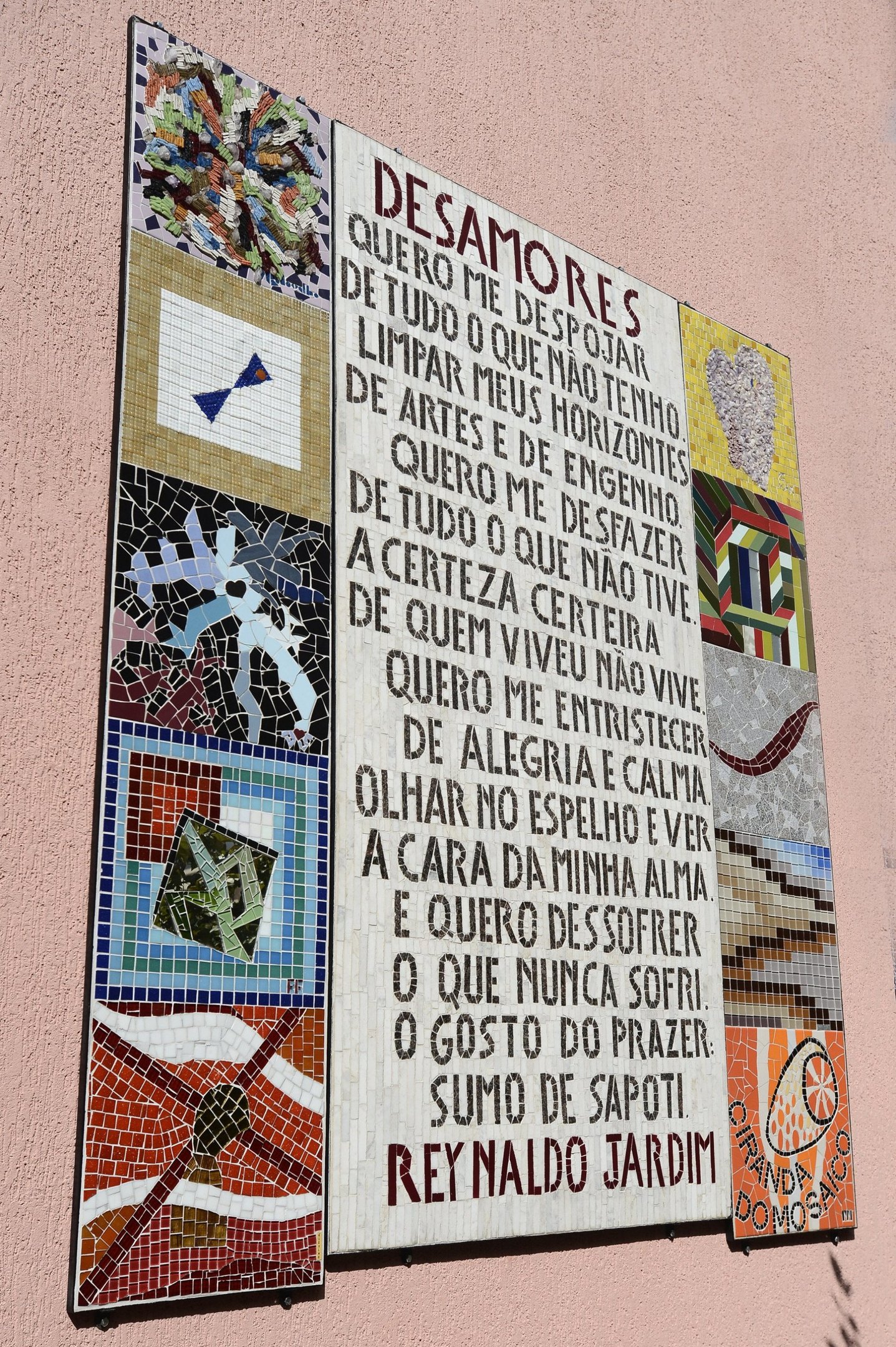 19/02/2026. Cr&eacute;dito: Minervino J&uacute;nior/CB/D.A Press. Brasil.  Brasilia - DF. Poemas nas paredes da Biblioteca Demonstrativa 506/507 Sul