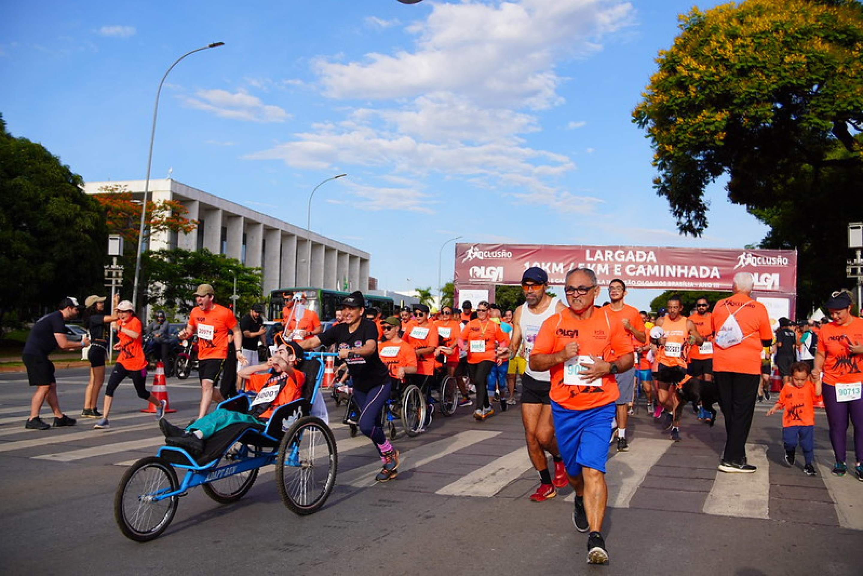 Brasília recebe a Corrida e Caminhada pela Inclusão Olga Kos