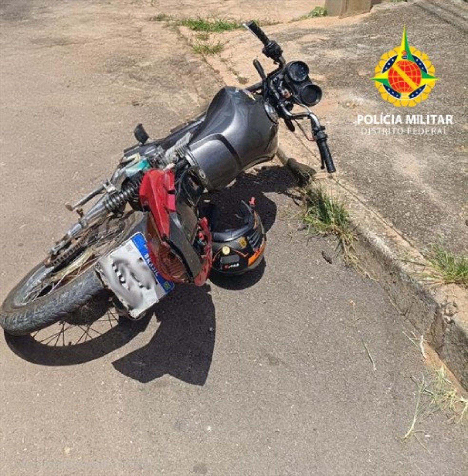 Suspeito fugiu de motocicleta 