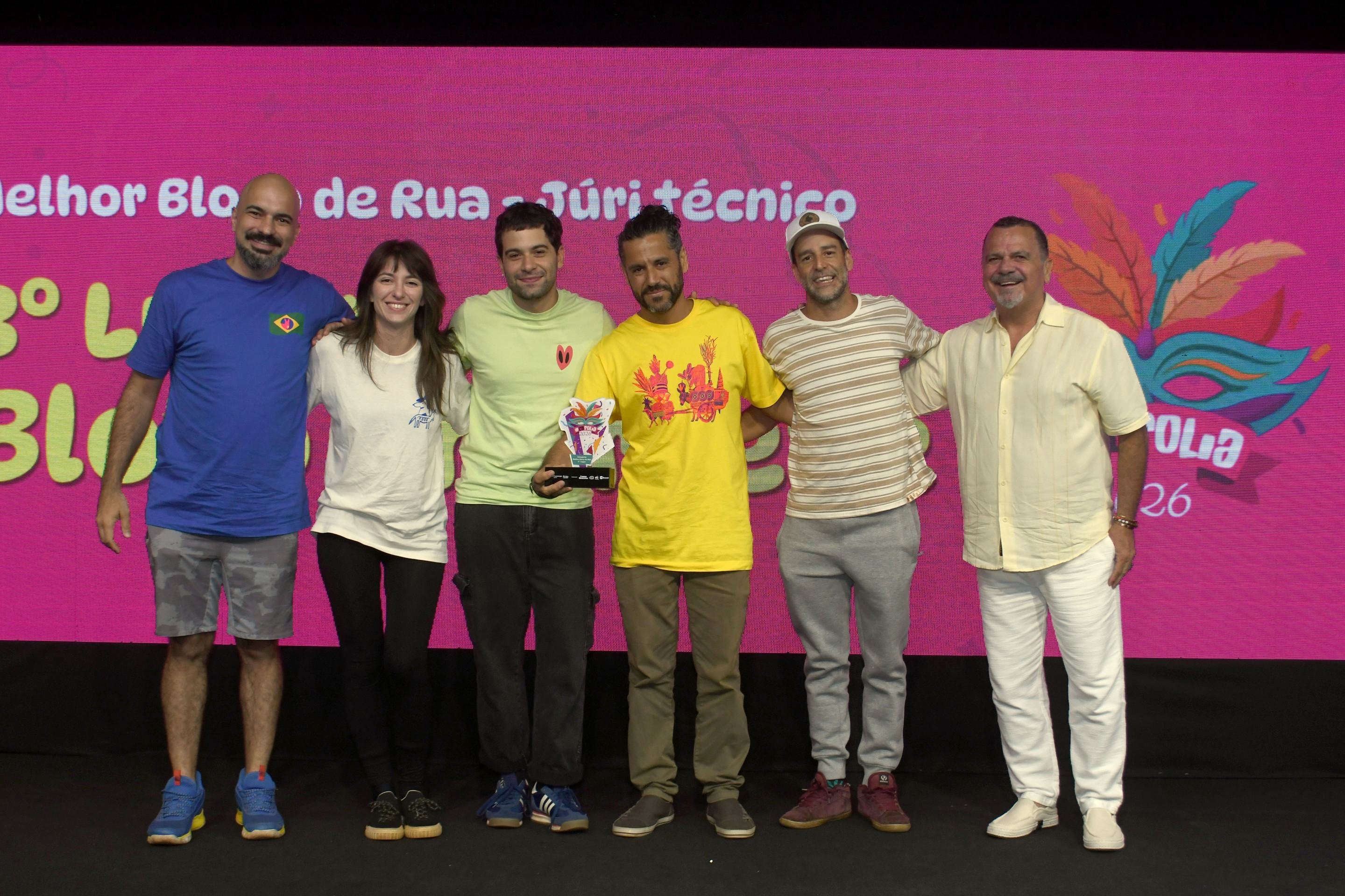  20/02/2026 Cr&eacute;dito: Marcelo Ferreira/CB/D.A Press. Brasil. Bras&iacute;lia - DF -  Entrega do Pr&ecirc;mio CB Folia 2026 Bloco Charete.