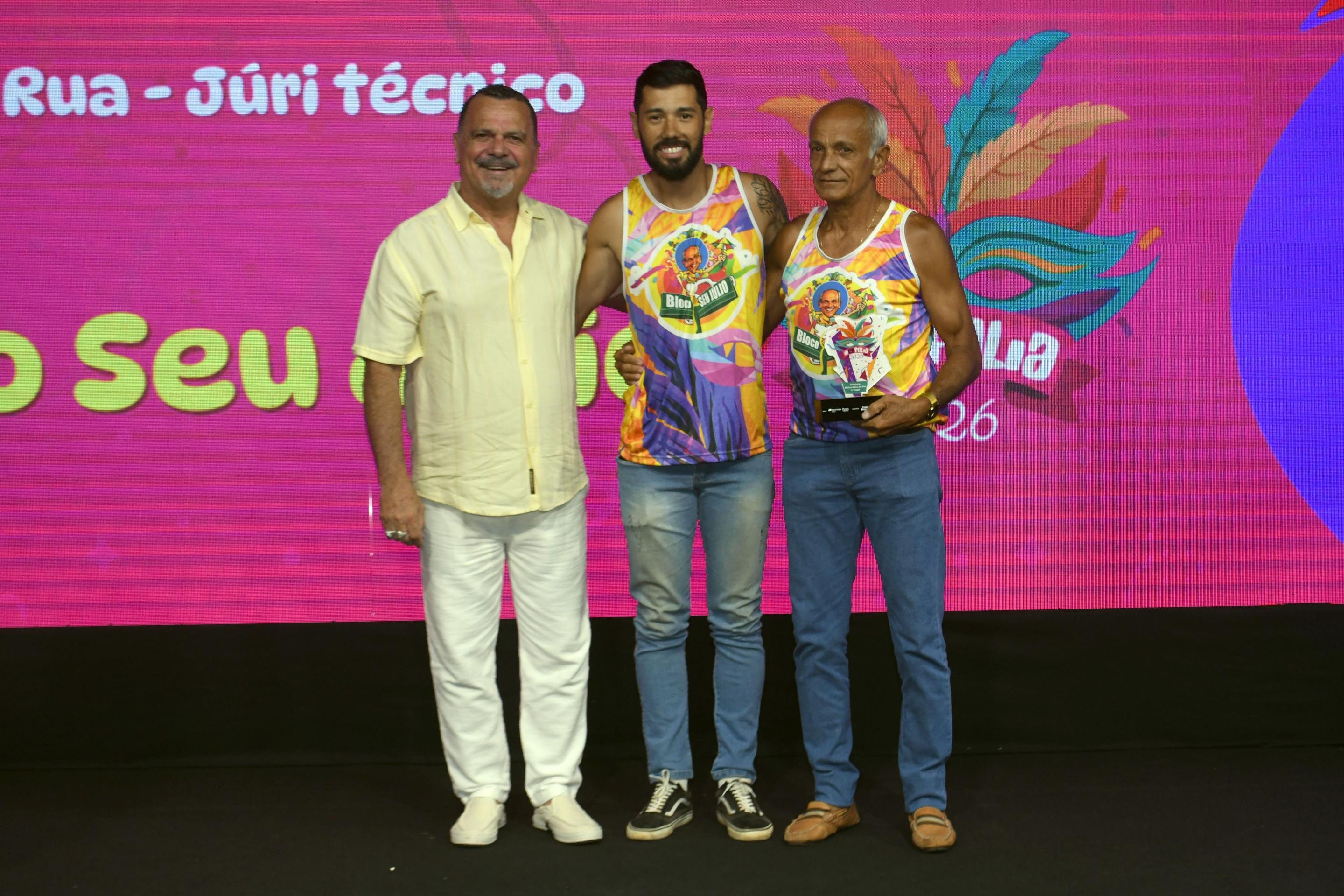 Bloco do Seu Júlio conquista o segundo lugar no CB Folia 2026