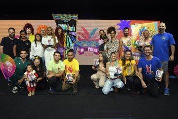 Concurso reconheceu os grandes destaques do carnaval do Distrito Federal
- (crédito: Fotos: Marcelo Ferreira/CB/D.A Press) Concurso reconheceu os grandes destaques do carnaval do Distrito Federal
- (crédito: Fotos: Marcelo Ferreira/CB/D.A Press)