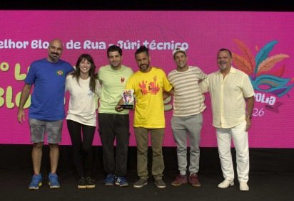 Bloco Charrete garantiu o terceiro lugar como Melhor Bloco -  (crédito:  Marcelo Ferreira/CB/D.A Press) -Bloco Charrete garantiu o terceiro lugar como Melhor Bloco -  (crédito:  Marcelo Ferreira/CB/D.A Press)