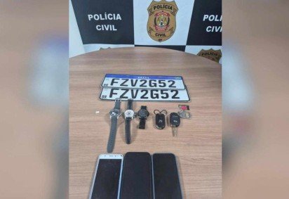 Grupo usava placas clonadas para cometer crimes