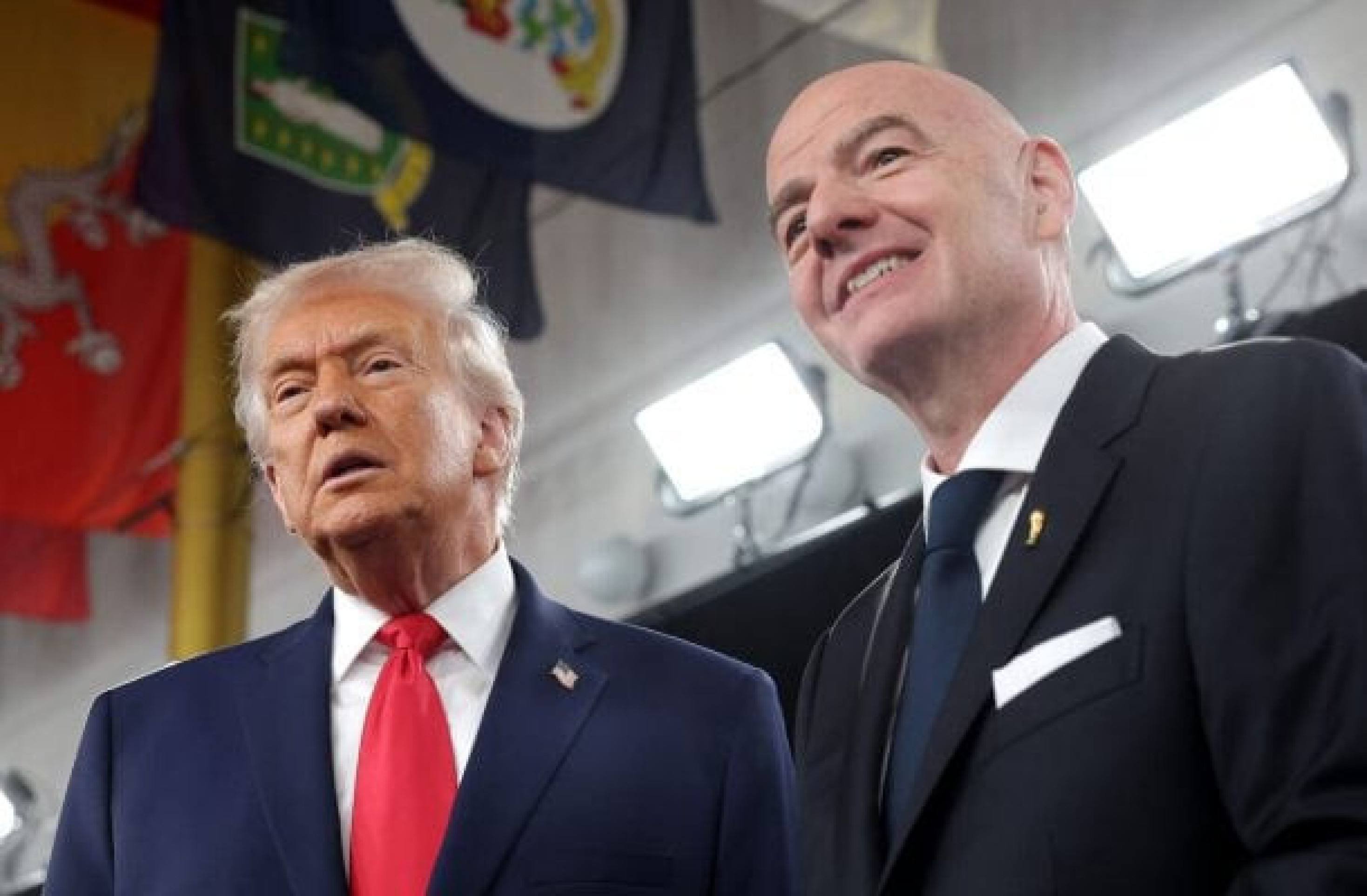 FIfa destacou parceria para levar o futebol como símbolo de união - (crédito: Foto: Kevin Dietsch/Getty Images) FIfa destacou parceria para levar o futebol como símbolo de união - (crédito: Foto: Kevin Dietsch/Getty Images)