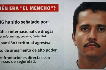 El Mencho - (crédito: AFP) El Mencho - (crédito: AFP)